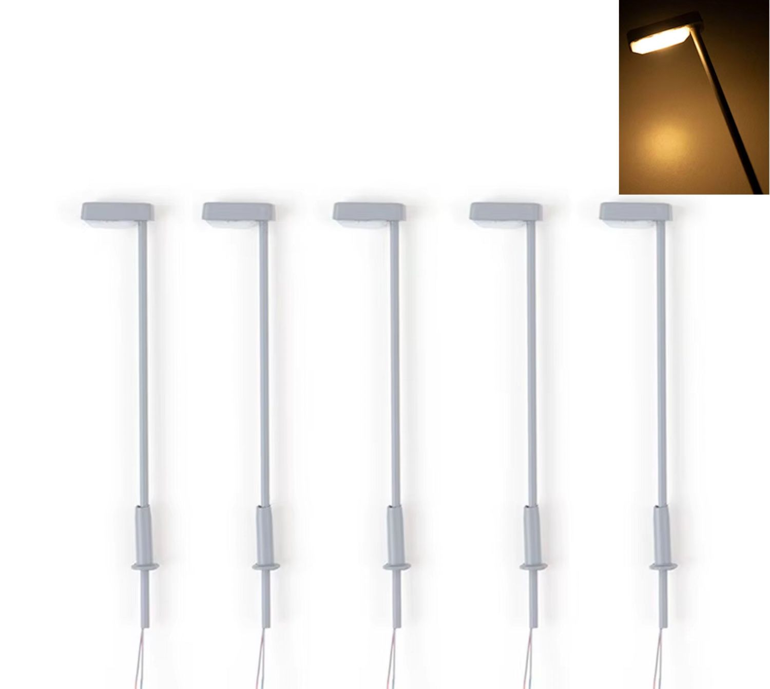 Item Code 616S - Pack of 5 Lampposts